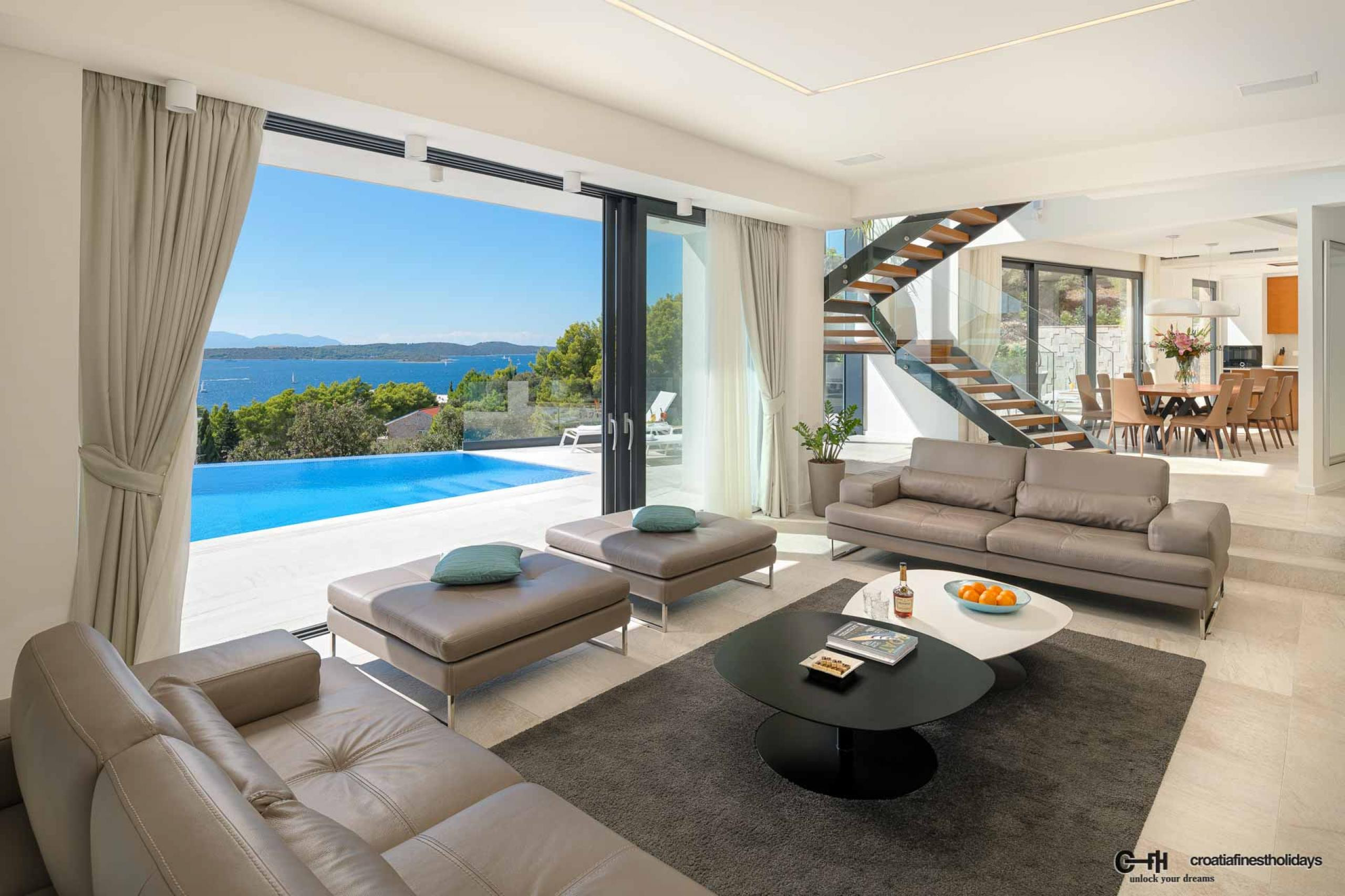 Villa Endless Summer by Croatia Finest Holidays - luxury villa with pool, sauna and gym on island Hvar