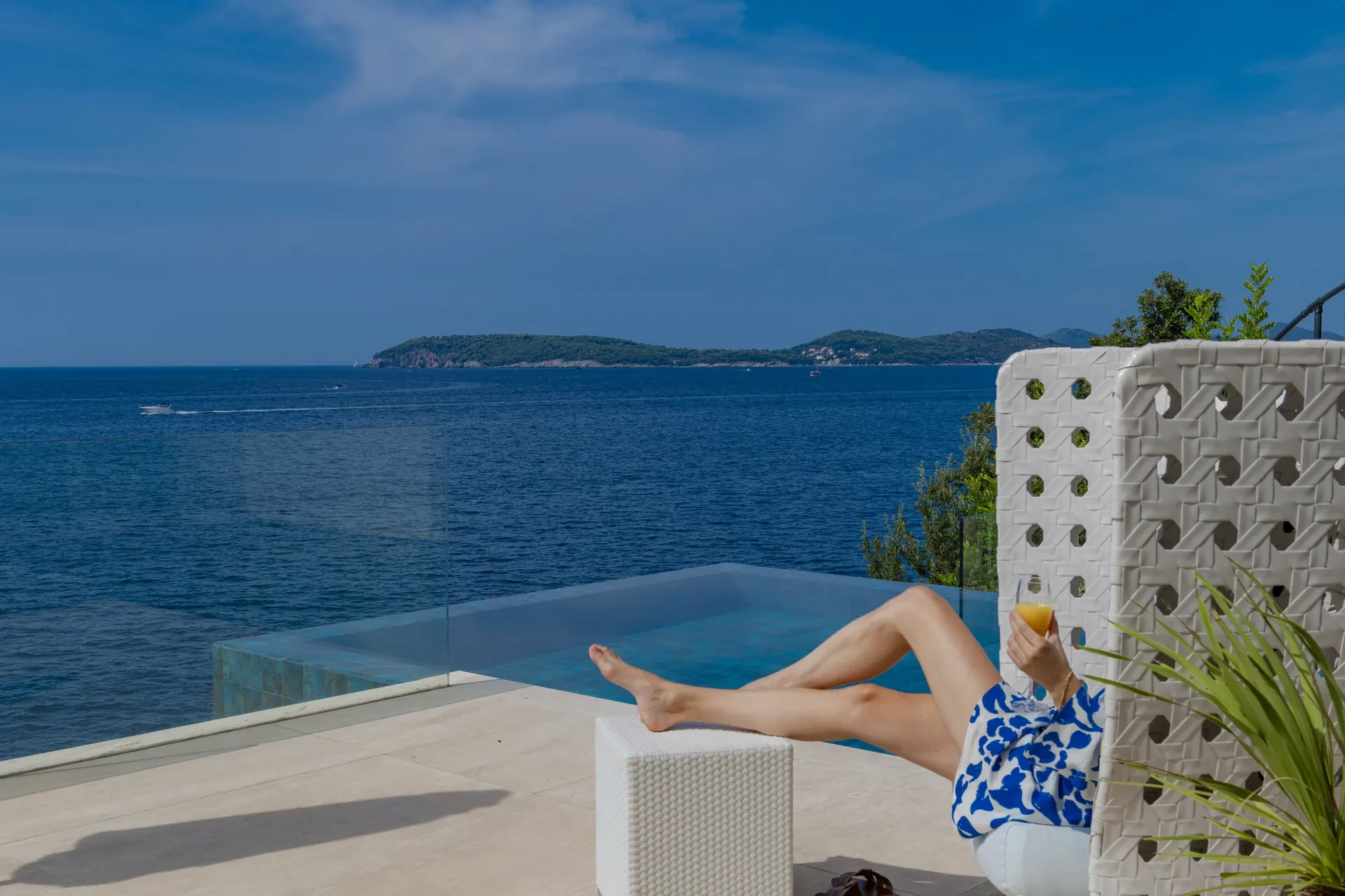 Villa Dubrovnik Cardinale by Croatia Finest Holidays - waterfront luxury villa with outdoor swimming pool in Dubrovnik