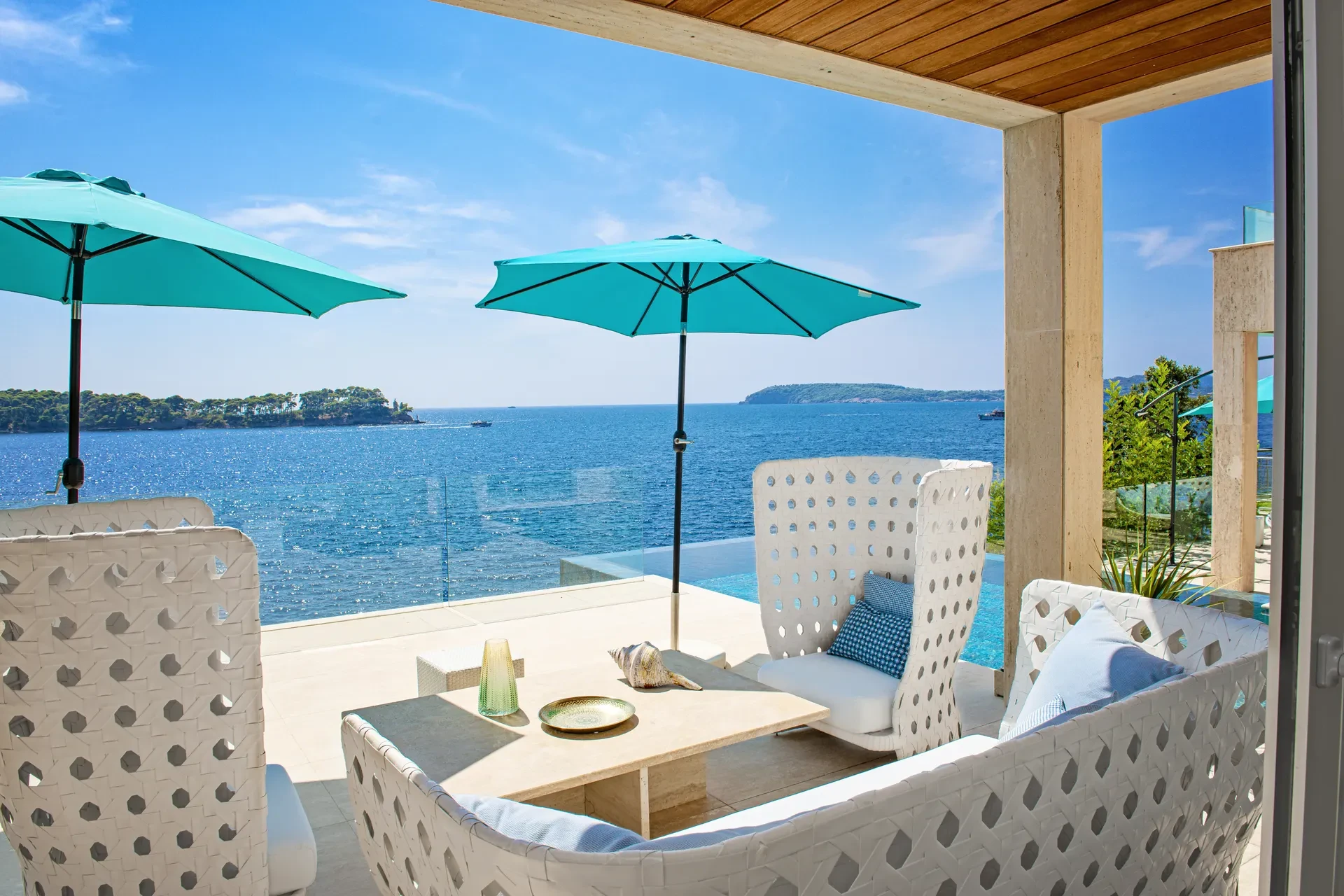 Villa Dubrovnik Cardinale by Croatia Finest Holidays - waterfront luxury villa with outdoor swimming pool in Dubrovnik