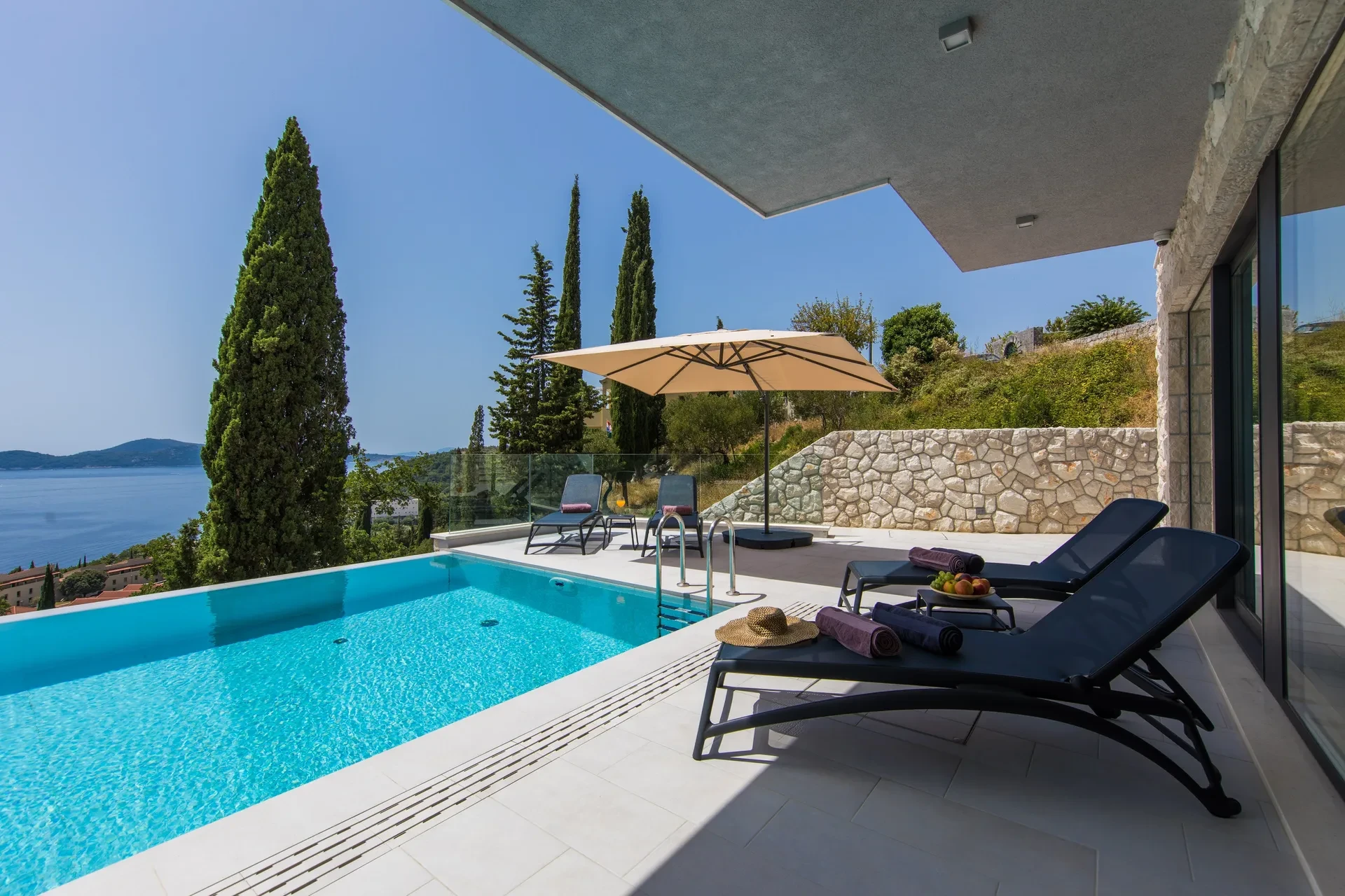 Villa Alba by Croatia Finest Holidays - luxury villa with swimming pool and sauna near Dubrovnik