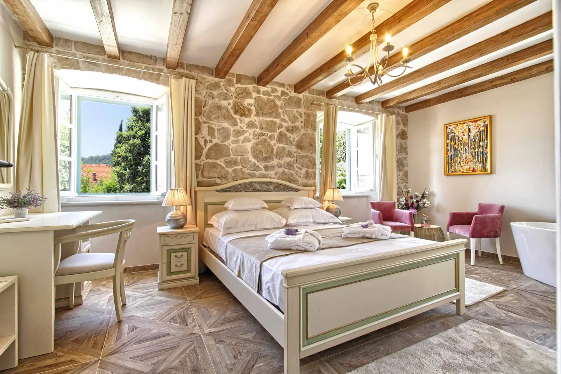 Heritage villa Aureola by Croatia Finest Holidays - luxury villa with jacuzzi in Cavtat near Dubrovnik