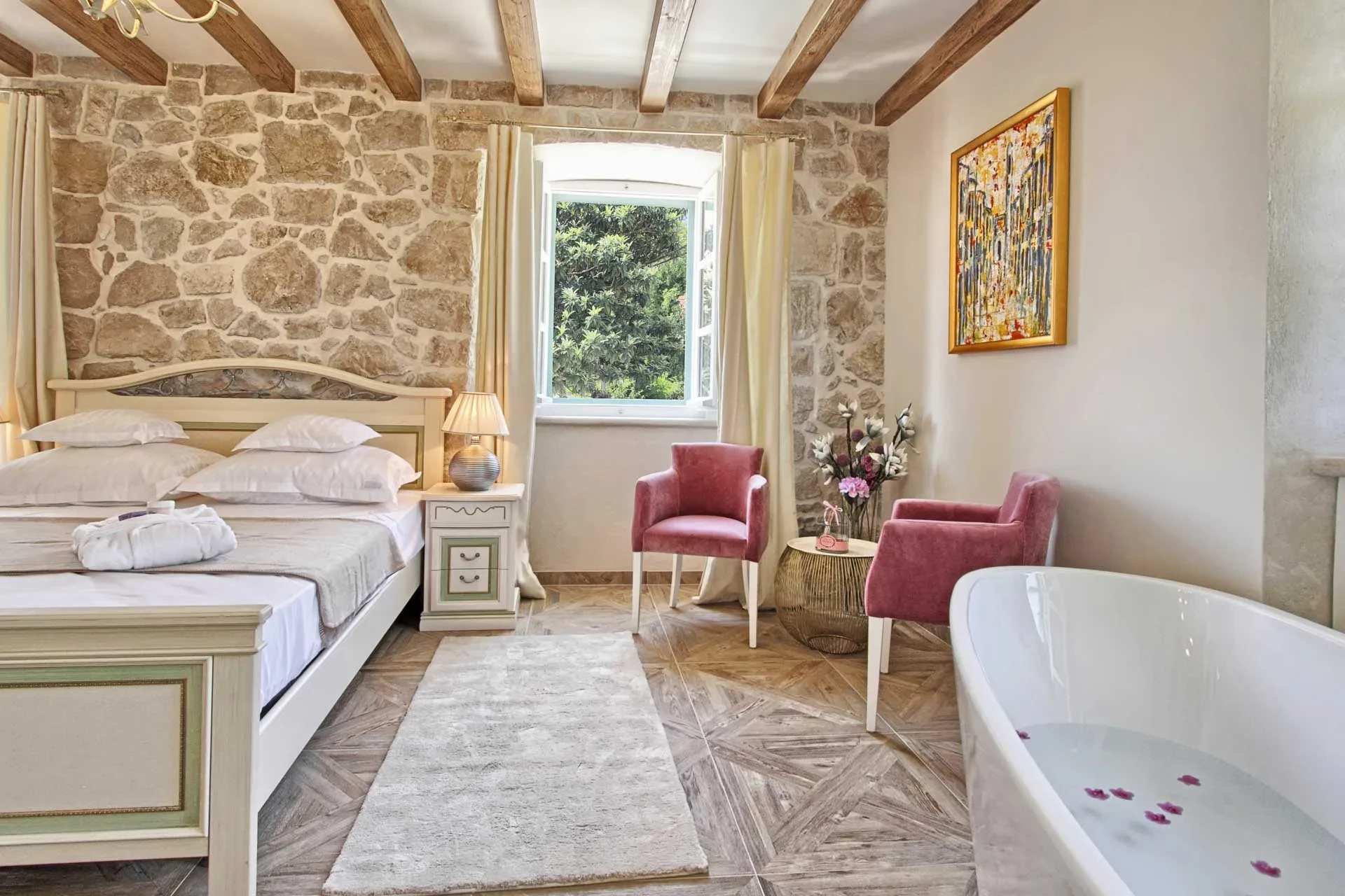 Heritage villa Aureola by Croatia Finest Holidays - luxury villa with jacuzzi in Cavtat near Dubrovnik