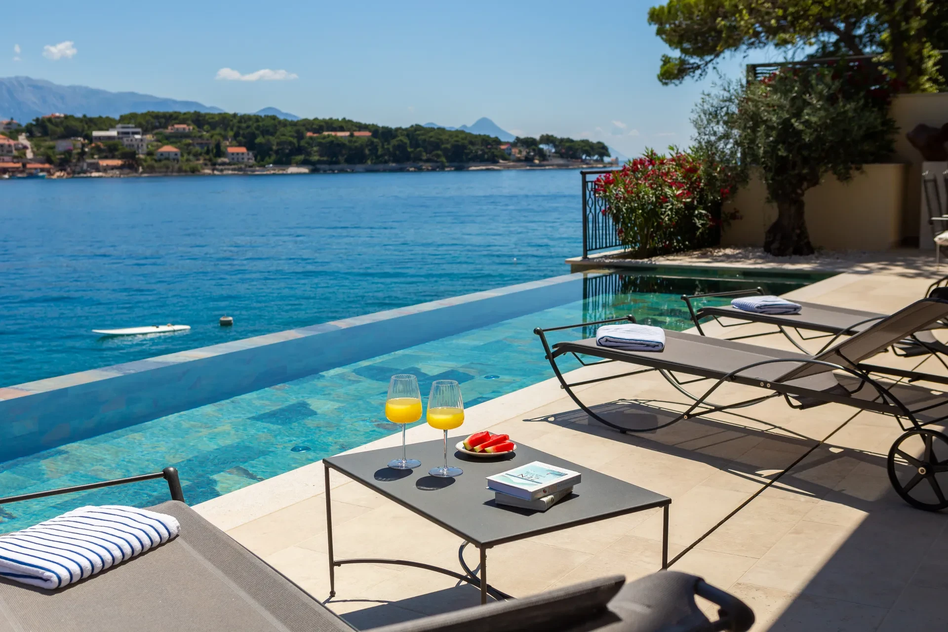 Villa Heda by Croatia Finest Holidays - waterfront luxury villa with swimming pool and SPA on island Brac