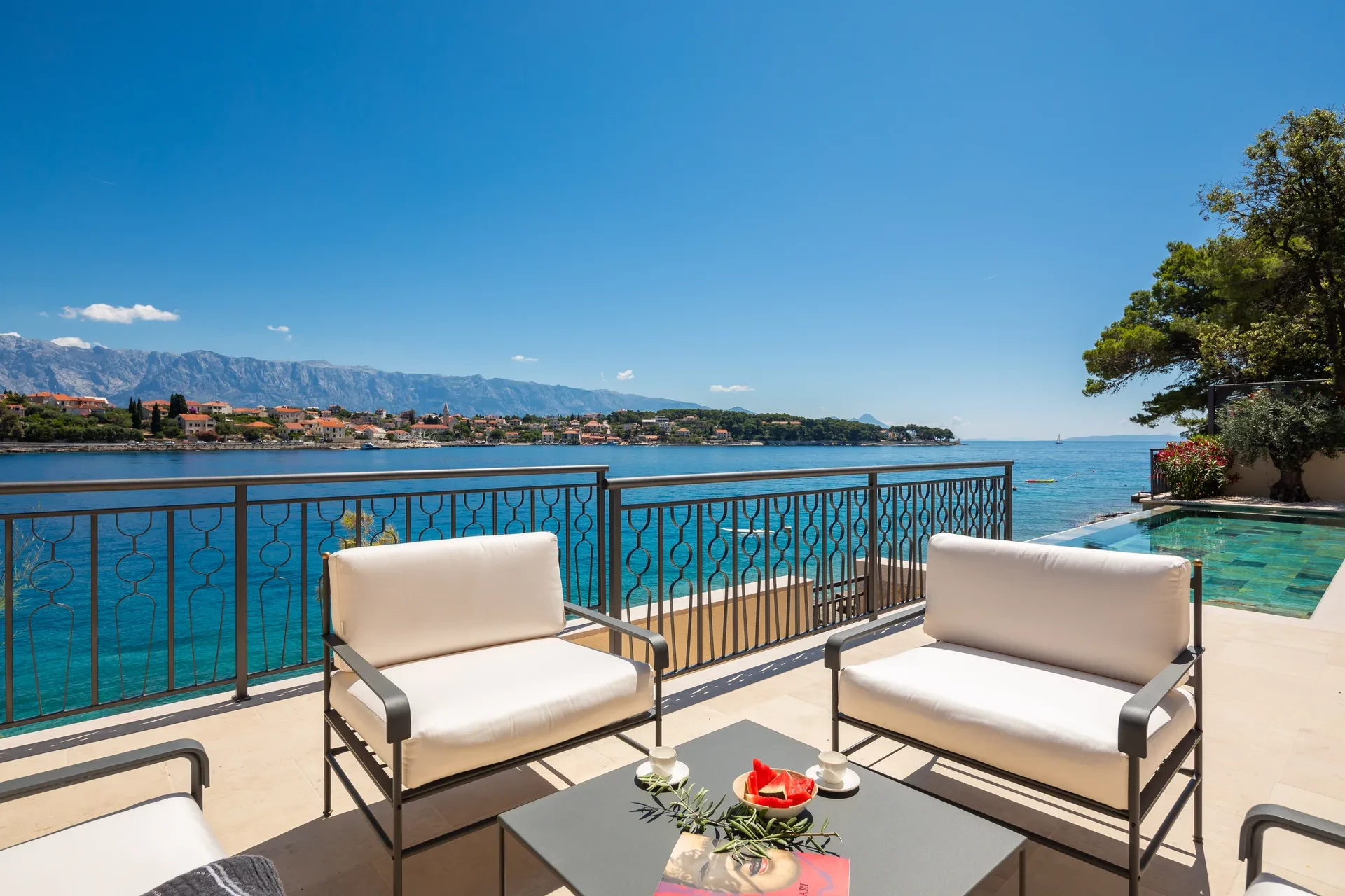 Villa Heda by Croatia Finest Holidays - waterfront luxury villa with swimming pool and SPA on island Brac