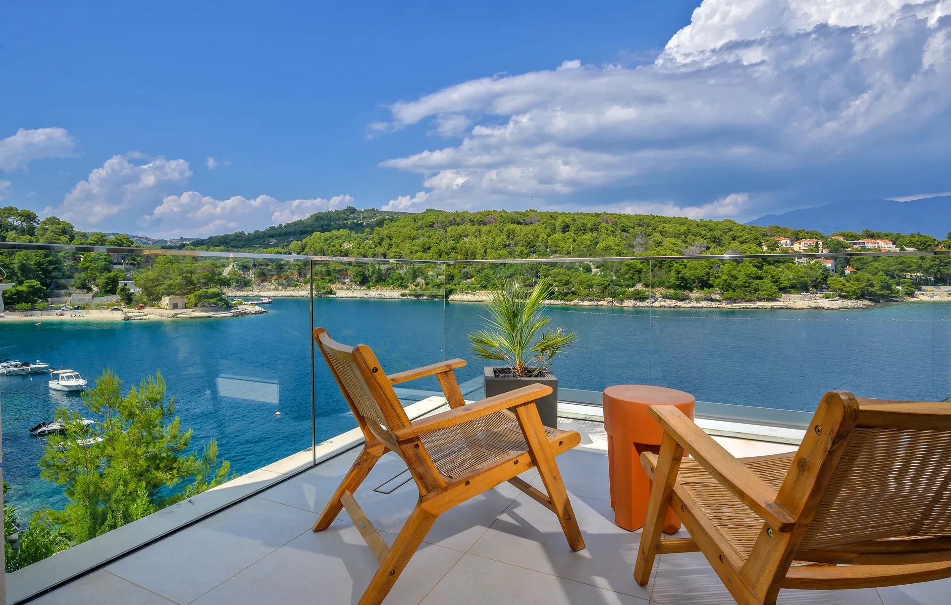 Villa La Cream by Croatia Finest Holidays - waterfront luxury villa with mooring, swimming pool and wellness area on island Brac