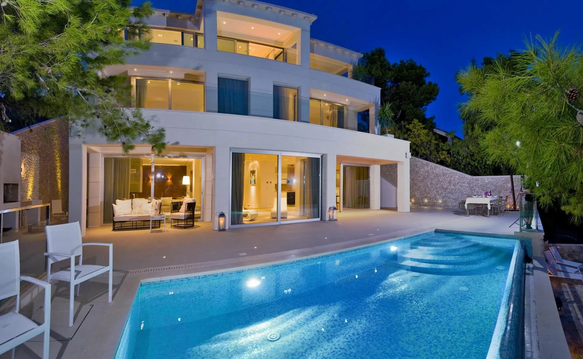 Villa Leise Exclusive by Croatia Finest Holidays - waterfront luxury villa with heated swimming pool on Brac