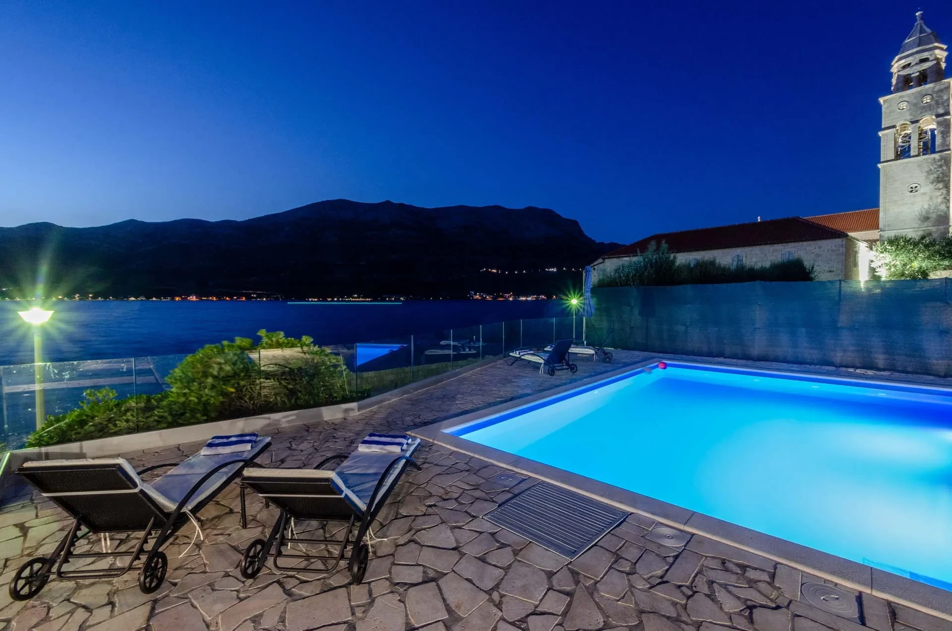 Villa Mystery Korcula by Croatia Finest Holidays - waterfront luxury villa with swimming pool and gym on Korcula