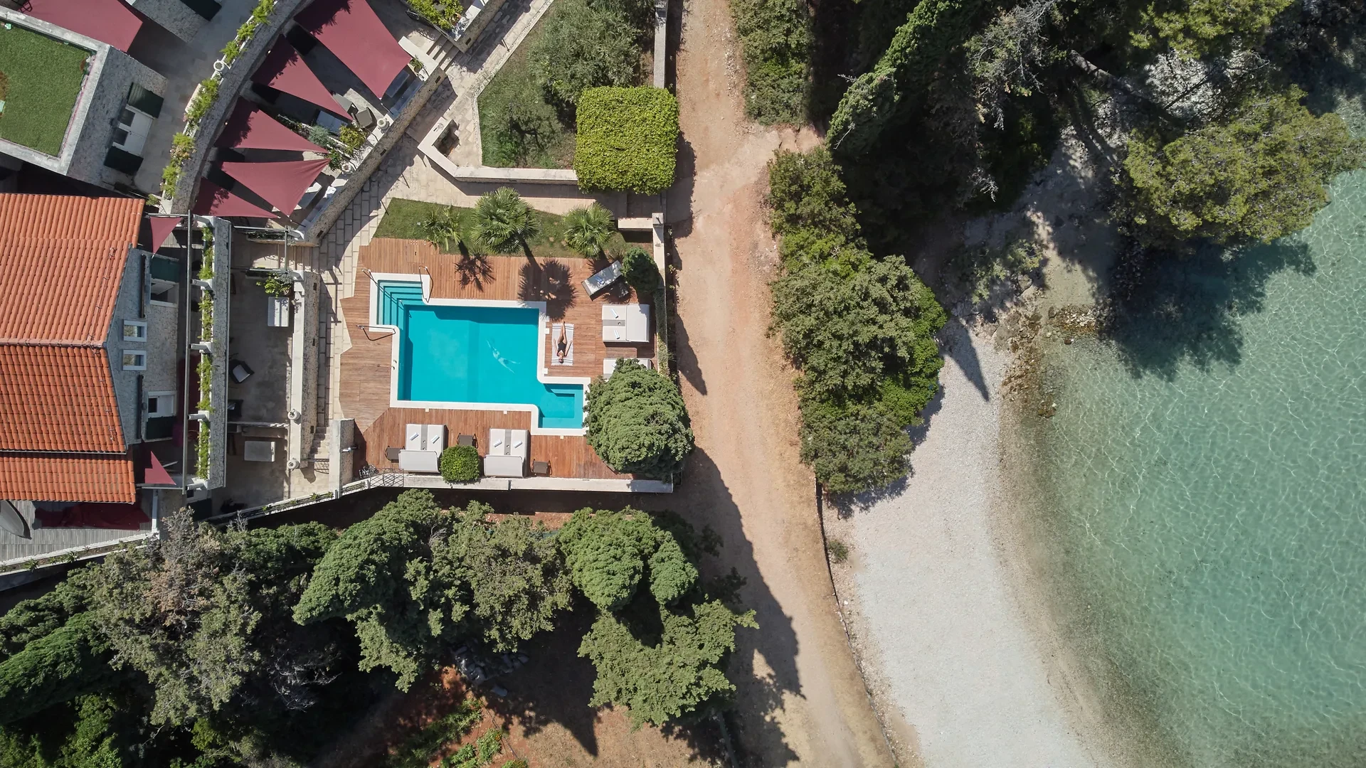 Villa Priska by Croatia Finest Holidays - waterfront luxury villa with swimming pool on island Brac