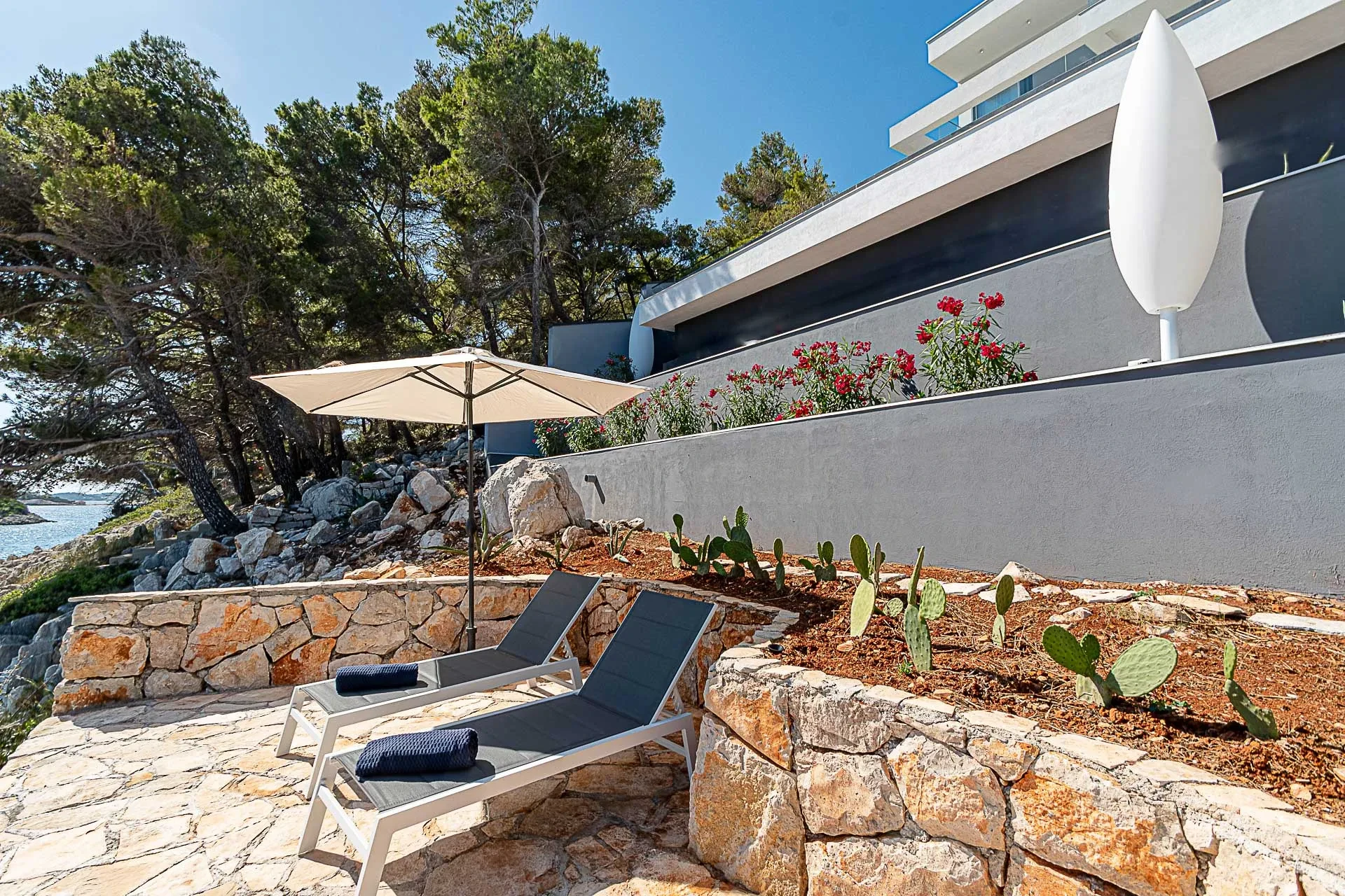 Villa S by Croatia Finest Holidays - waterfront luxury villa with outdoor swimming pool and fitness