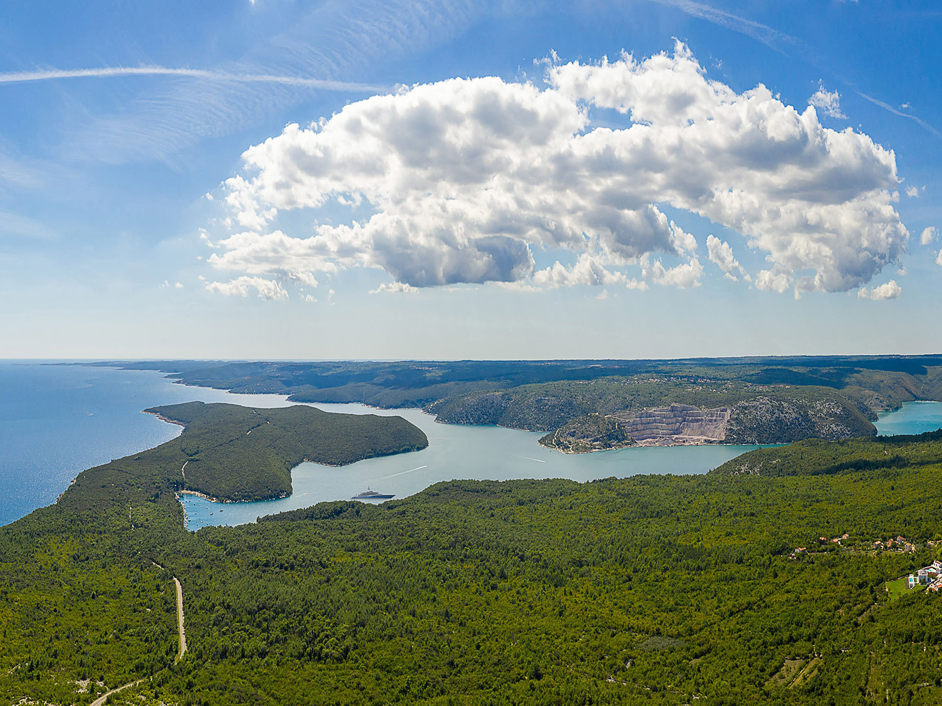 Croatia from above