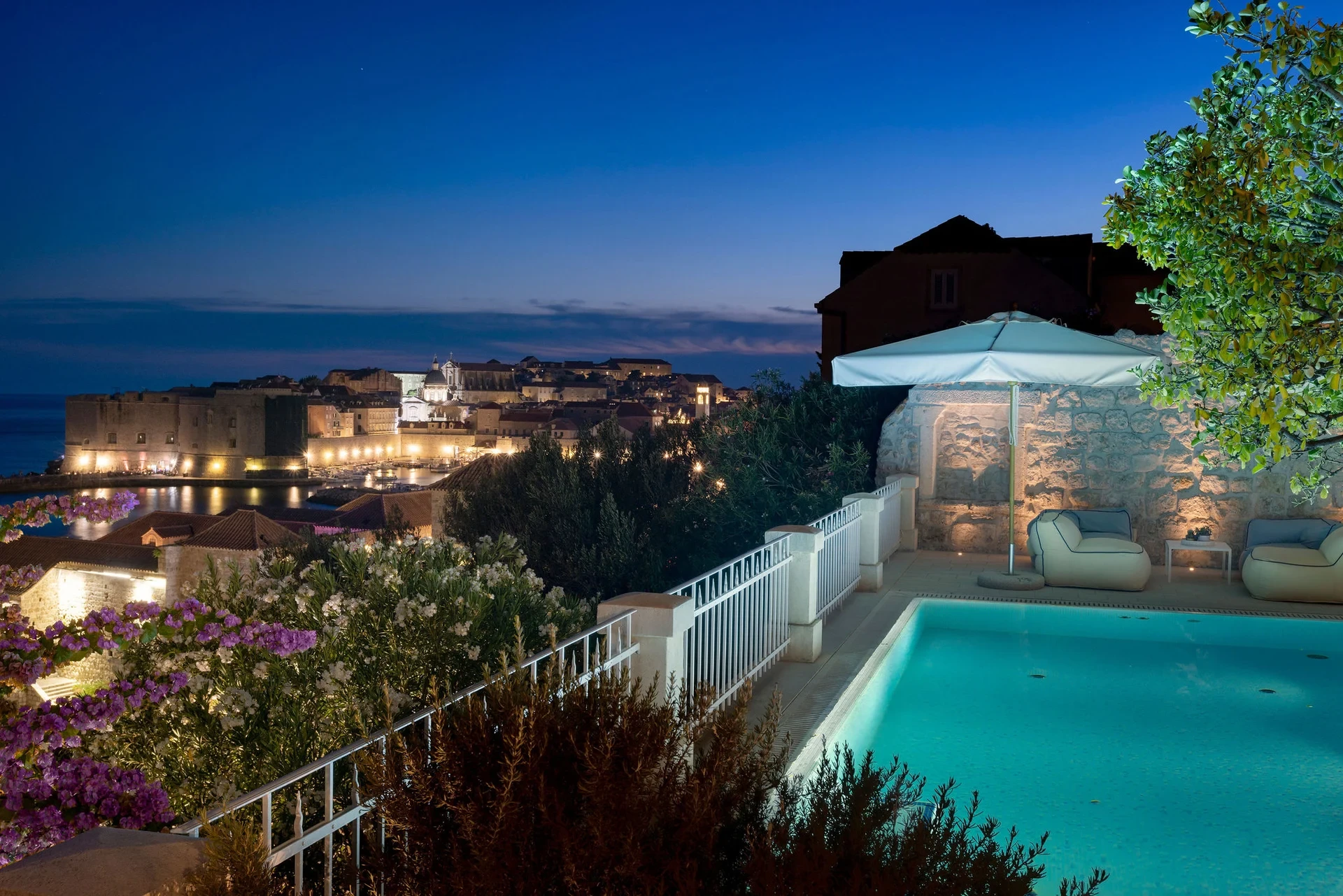 Villa Beba Dubrovnik Lifestyle by Croatia Finest Holidays - waterfront luxury willa with outdoor swimming pool in Dubrovnik