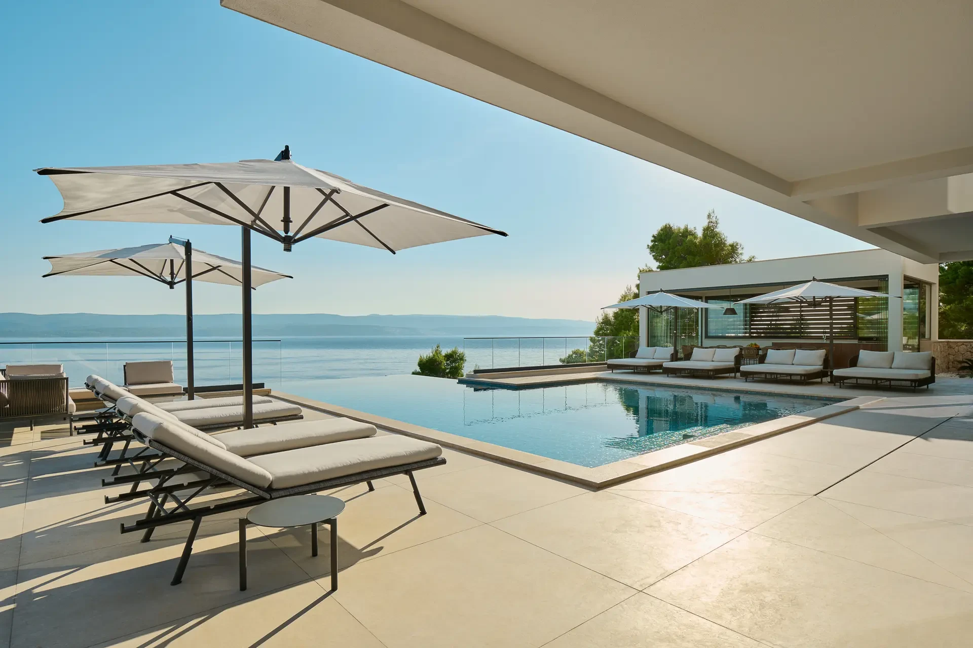 Luxury Villa Muse with sea view near Omis