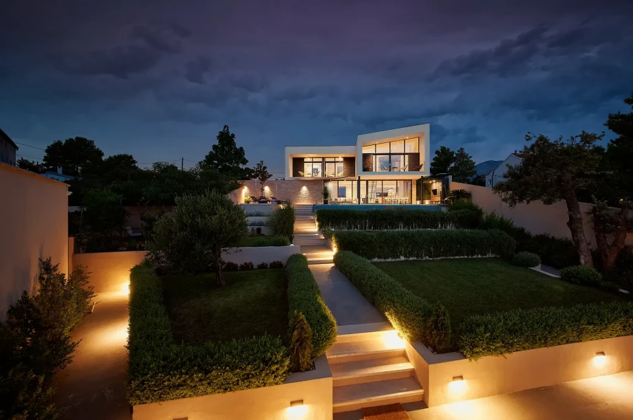 Seafront Villa Katina Residence with pool