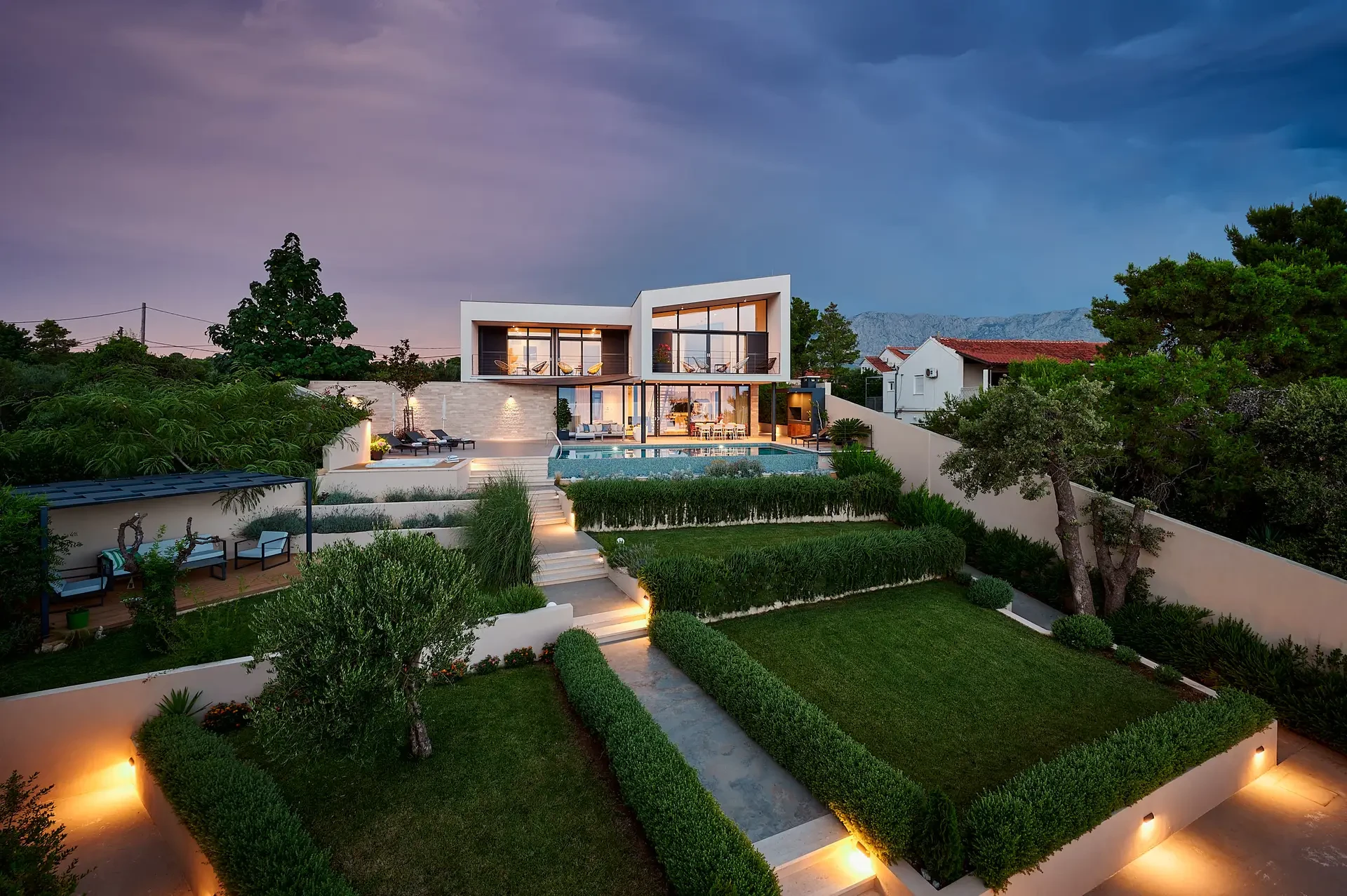 Seafront Villa Katina Residence with pool