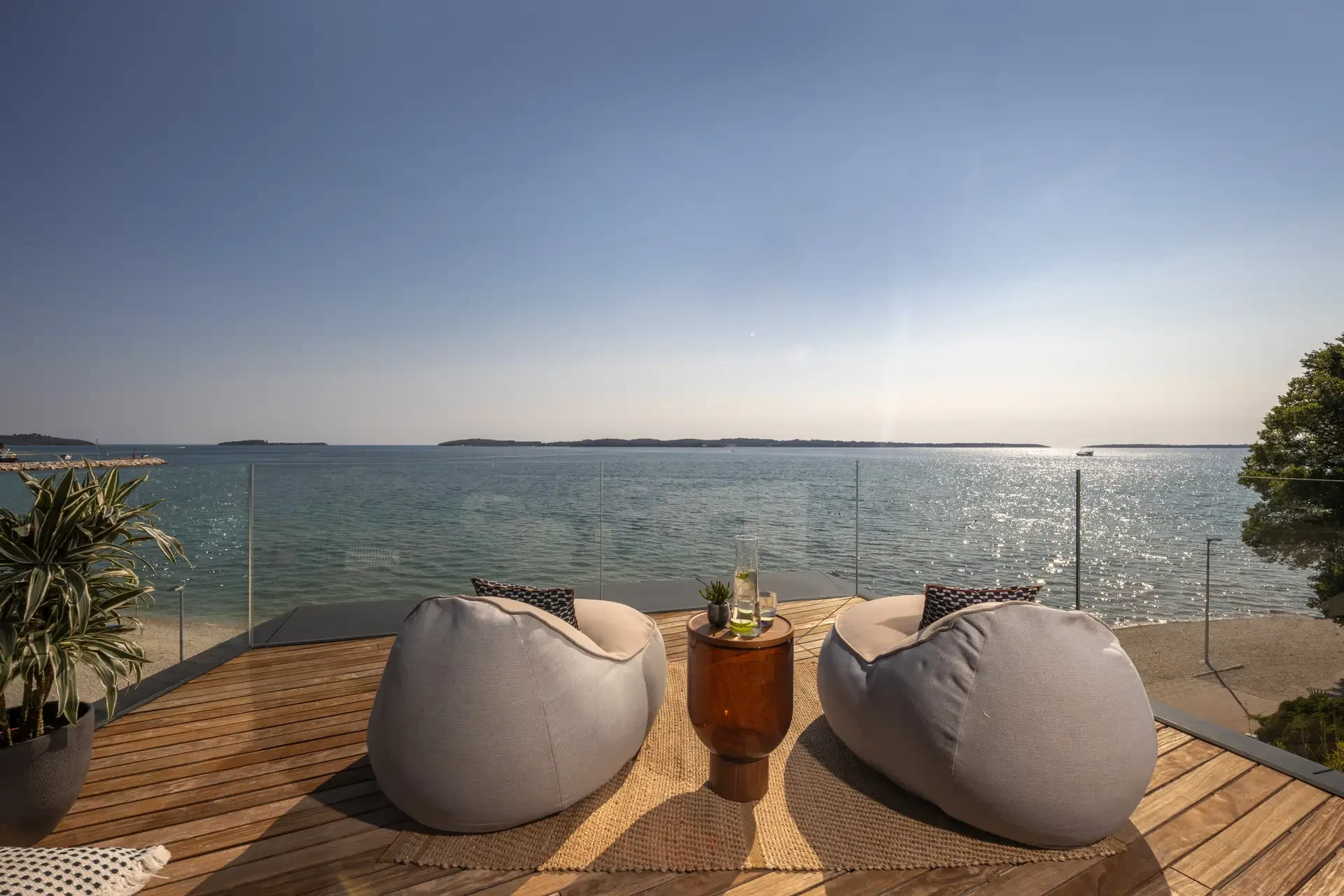 Villa Antal by Croatia Finest Holidays - waterfront luxury villa with outdoor swimming pool and spa in Istra