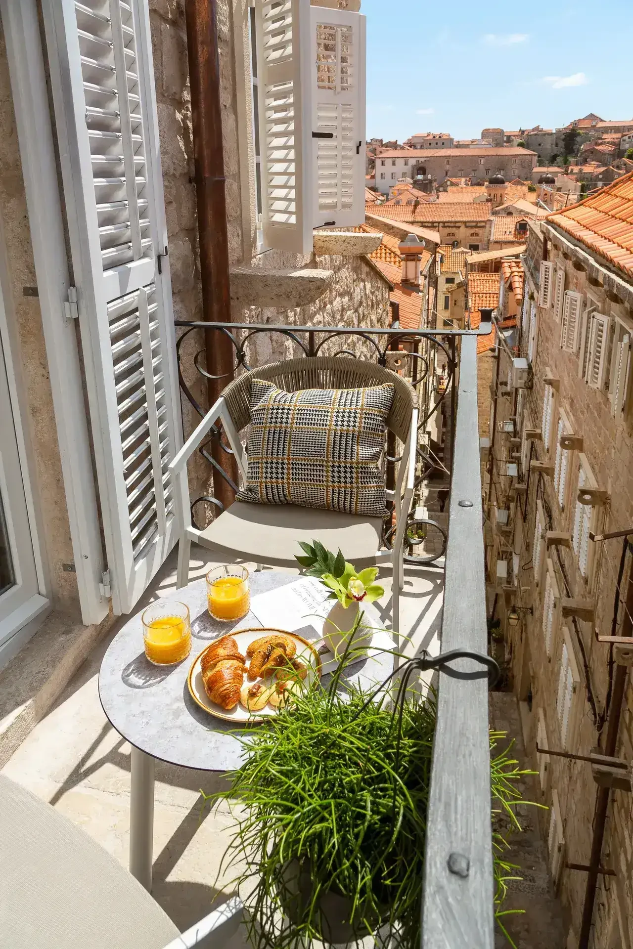View from balconi from Luxury villa Lazuli in Dubrovnik
