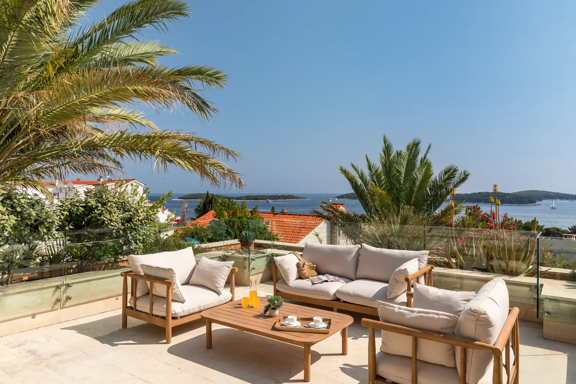 Villa Sunset Hvar by Croatia Finest Holidays – luxury villa with swimming pool by the sea – island Hvar