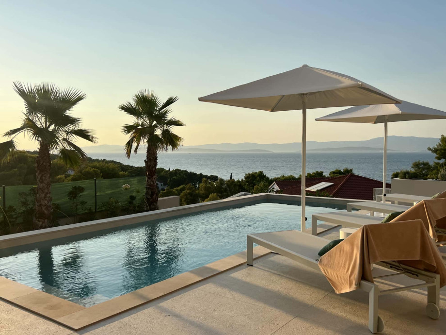Villa Sutivan Horizon I with private pool and sea view on Brač Island